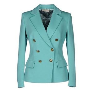 Pucci Sky Blue Blazer with print lining
